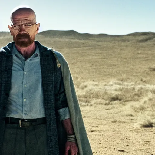 Image similar to Walter White as Thor, 8k