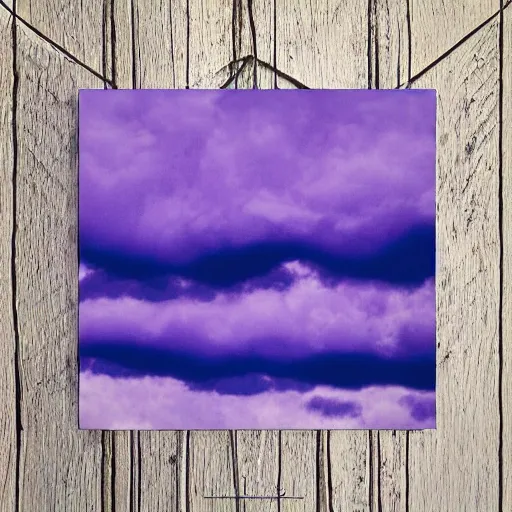 Prompt: indigo temples in purple clouds, digital art.