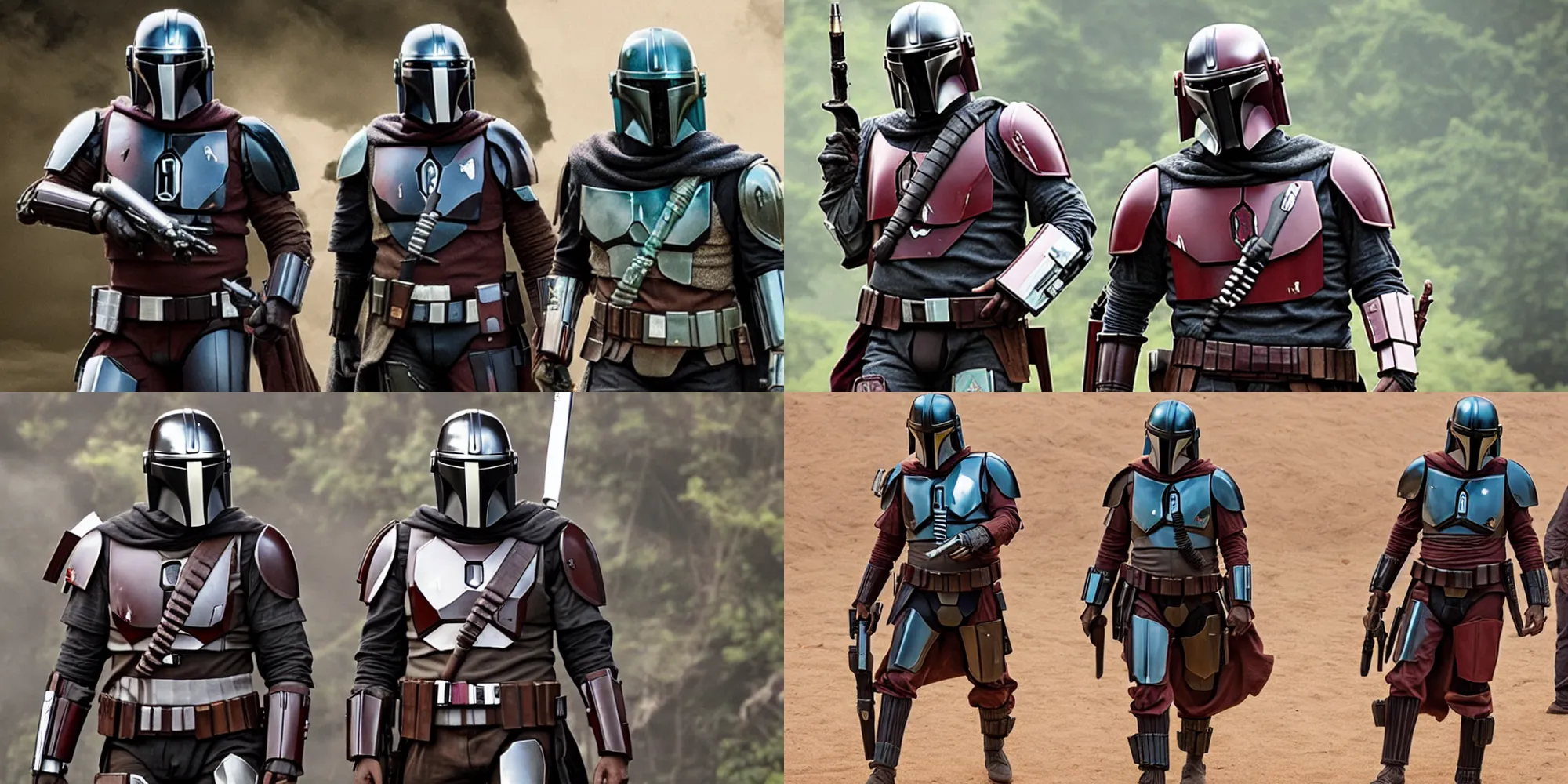 Prompt: mammootty as mandalorian, cinematic