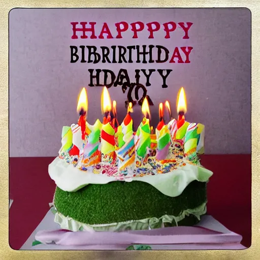 Image similar to happy birthday