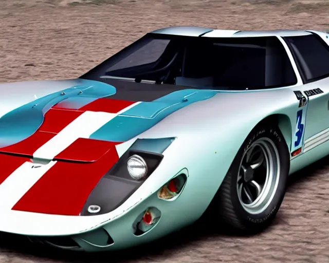 Image similar to new concept for a gt 4 0, cinematic, photoreal, by red dead redemption 2