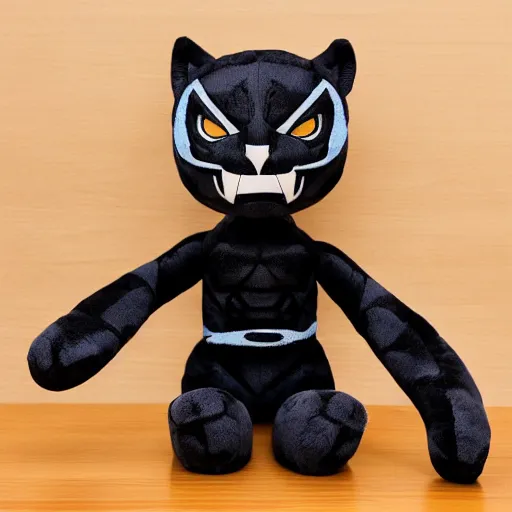 Image similar to marvel blank panther plush toy
