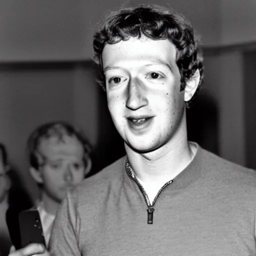 Image similar to mark zuckerberg in 1 9 7 0 s