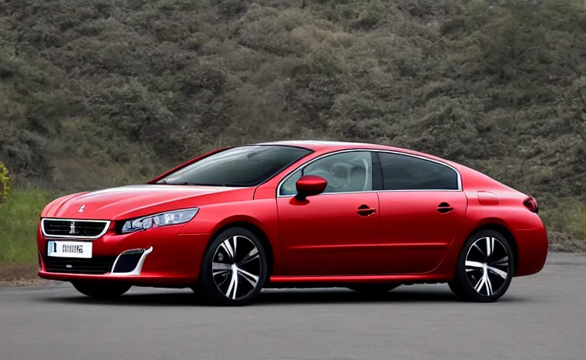 Image similar to peugeot 5 0 8 coupe