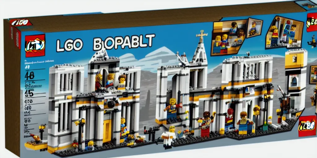 Image similar to the lego bible