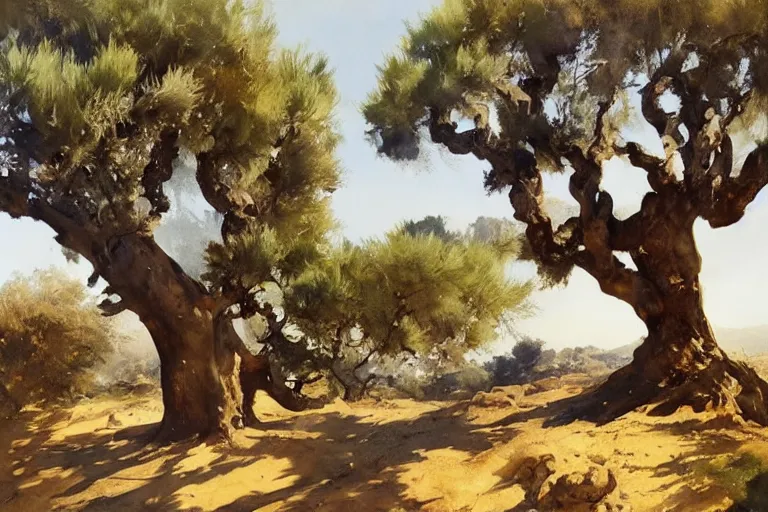 Prompt: watercolor painting of old olive tree in portugal, ambient lighting, art by hans gude, art by hans dahl, by jesper ejsing, art by anders zorn, wonderful masterpiece by greg rutkowski, cinematic light, american romanticism by greg manchess, creation by tyler edlin