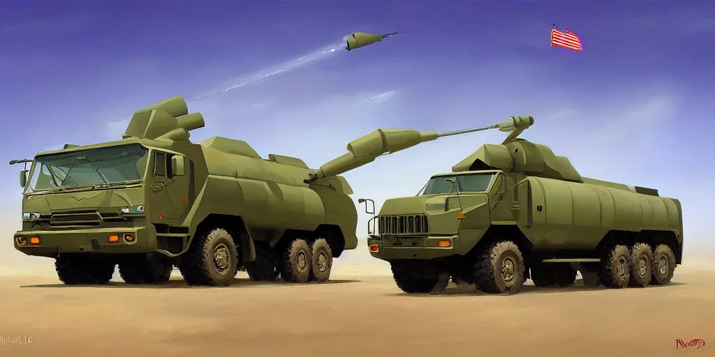 Image similar to one hundred percent accurate image of the himars vehicle by rhads