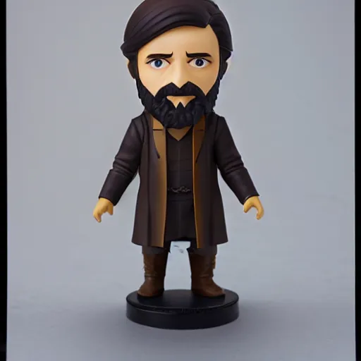 Prompt: rasputin as nendoroid, kodak film