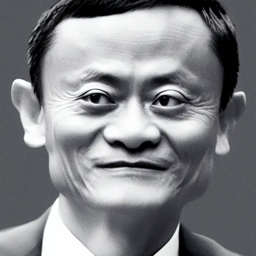 Image similar to jack ma tiny face enlarge cranium photo portrait