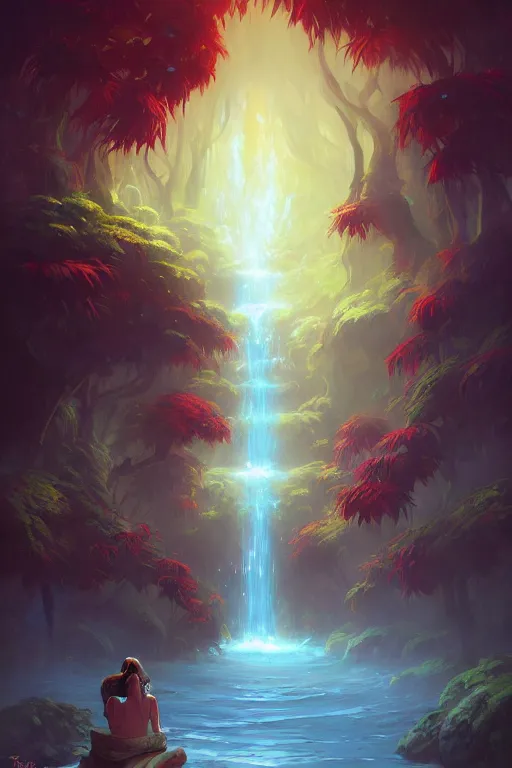 Image similar to The Ayahuasca Spirit, by Andreas Rocha