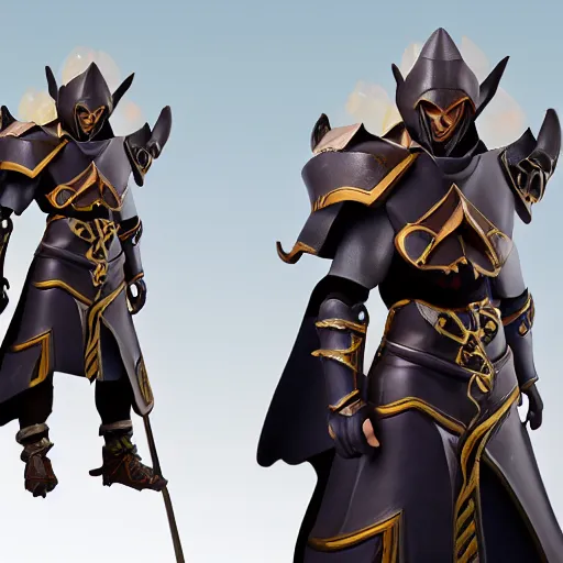 Image similar to plastic action figure of runescape character wearing rune armor, macro lens, studio lighting, high resolution product photography