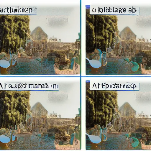 Image similar to An AI uses intelligible language to communicate a message through AI generated images