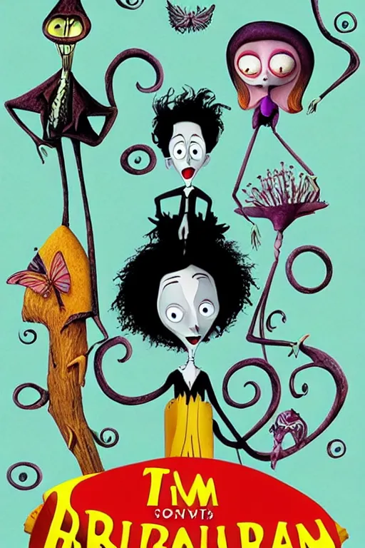 Prompt: tim burton animated feature