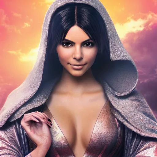 Image similar to victoria justice with kim kardashian body as princess padme in star wars episode 3, 8 k resolution, cinematic lighting, anatomically correct