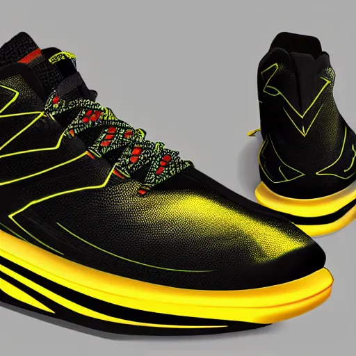 Image similar to Aerodynamic sports shoes Inspired by Pokemon Zapdos , inspired by nature