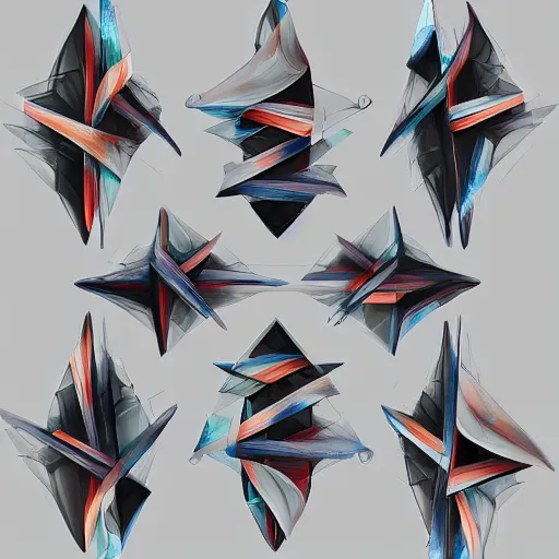 Image similar to Quiver combinatorics. Abstract. Digital art. Trending on Artstation. Beautiful.