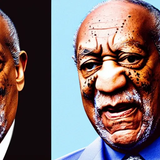 Prompt: hyperrealism morphing bill cosby into a big bug realistic 8 k