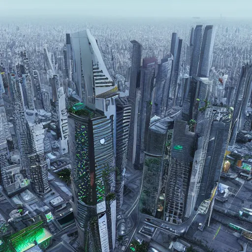 Image similar to futuristic sao paulo, 4 k, terraform studio, ryan woodhouse