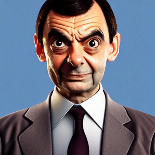 Image similar to mr bean as a jedi knight