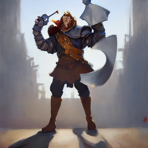 Image similar to greg manchess portrait painting of partially armored knave of hearts from alice in wonderland as overwatch character, medium shot, asymmetrical, profile picture, organic painting, sunny day, matte painting, bold shapes, hard edges, street art, trending on artstation, by huang guangjian, gil elvgren, ruan jia, randy vargas, greg rutkowski