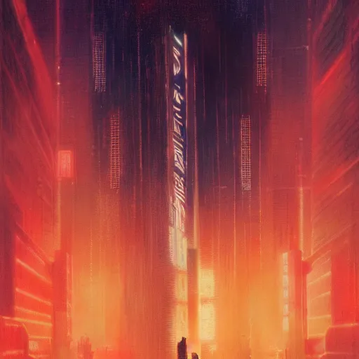 Prompt: ultra realistic portrait painting of blade runner 2 0 4 9, art by bruce pennington, 4 k, ultra realistic, highly detailed, epic lighting