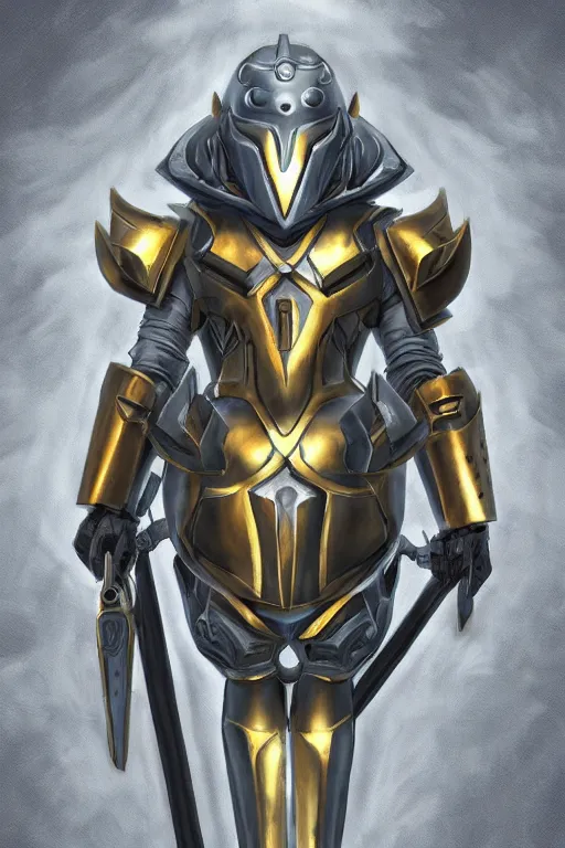 Image similar to helmet armor guardian destiny in witch queen illumination ray tracing hdr fanart arstation by sung choi robot ninja mask and eric pfeiffer and gabriel garza and casper konefal