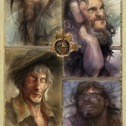 Image similar to Brian Froud and Jean-Baptiste Monge and Solomon Joseph Solomon and Richard Schmid and Jeremy Lipking boy super scientest character