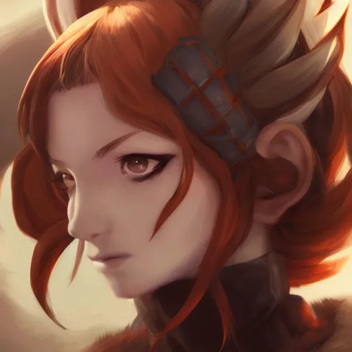 Prompt: A close-up anime portrait of Enji Night as Lydia from Skyrim, by Stanley Artgerm Lau, WLOP, Rossdraws, James Jean, Andrei Riabovitchev, Marc Simonetti, and Sakimichan, tranding on artstation