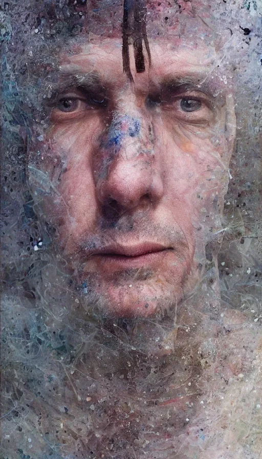 Image similar to portrait of a digital shaman, by alyssa monks