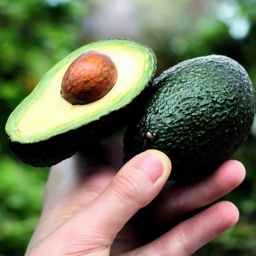 Image similar to photo avocado in hand