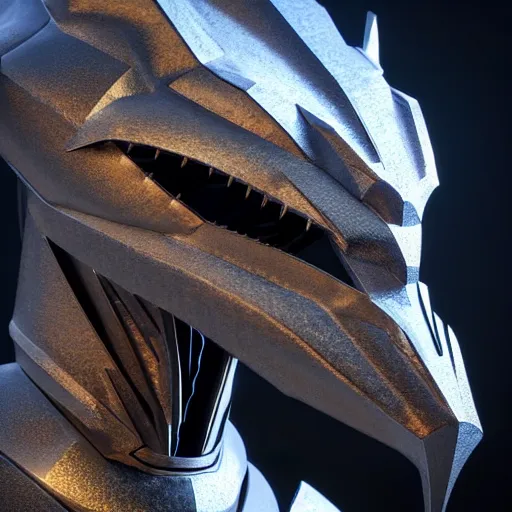 Image similar to chest up bust shot, realistic detailed stunning beautiful armored anthropomorphic humanoid female robot dragon, looking to the side with an elegant pose, smooth and streamlined armor and design made of steel, sharp claws and sharp teeth, Slick LEDs, standing on two legs, on the beach during sunset, high quality, cinematic art, sunset lighting, 3D render, 8k, artstation, deviantart, furaffinity