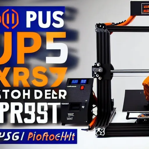 Image similar to josef prusa showing new prusa xxl 3 d printer high end photoshoot