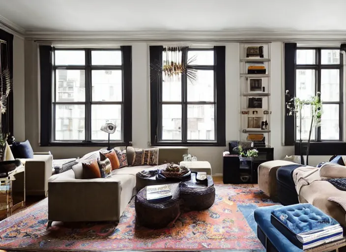 Image similar to apartment designed by nate berkus