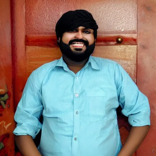 Image similar to Mutahar Muta Anas laughing