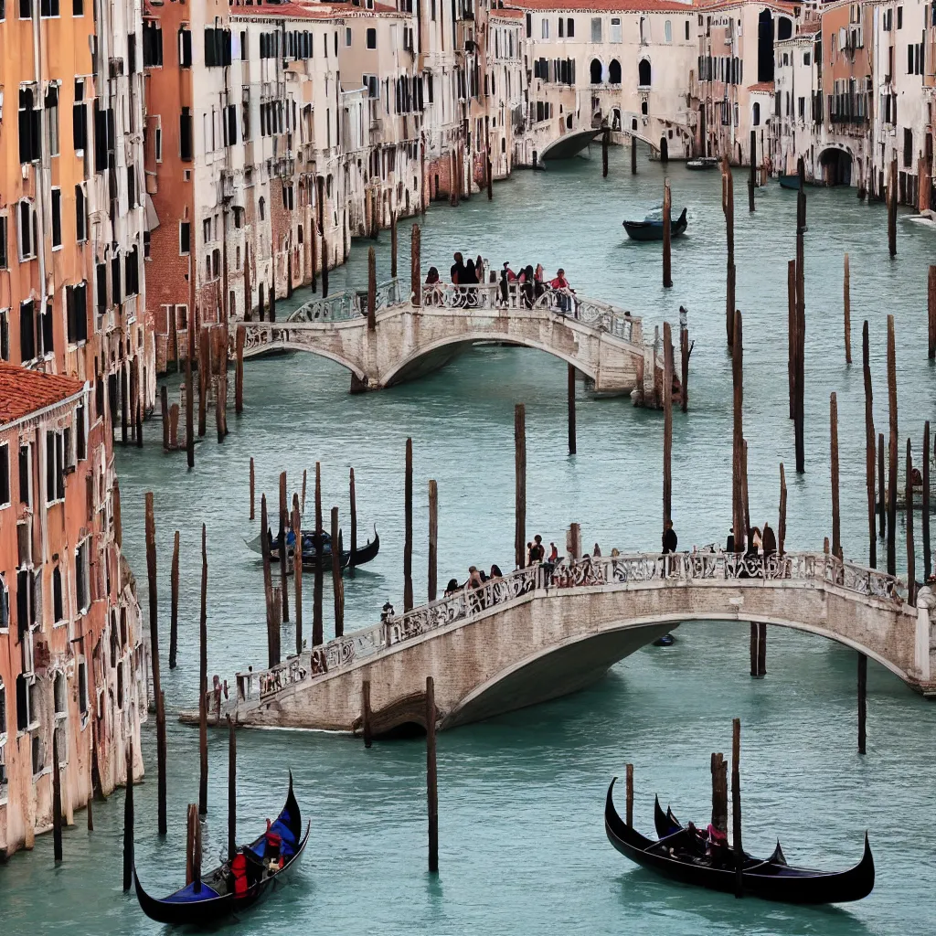 Image similar to the bridges of venice as the accent oh the city