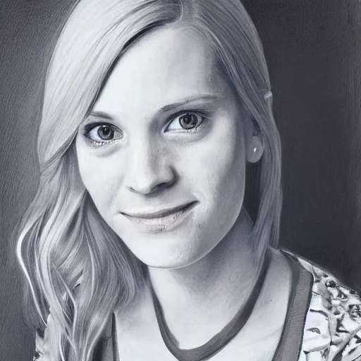 Prompt: portrait of emily tarver, high detail, photorealistic