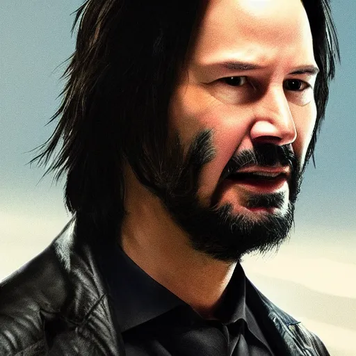 Image similar to Keanu Reeves as wolverine 4K quality