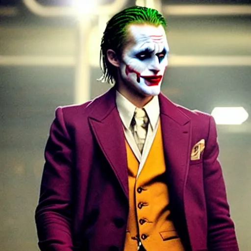 Image similar to Ryan gosling as the Joker in a new batman film