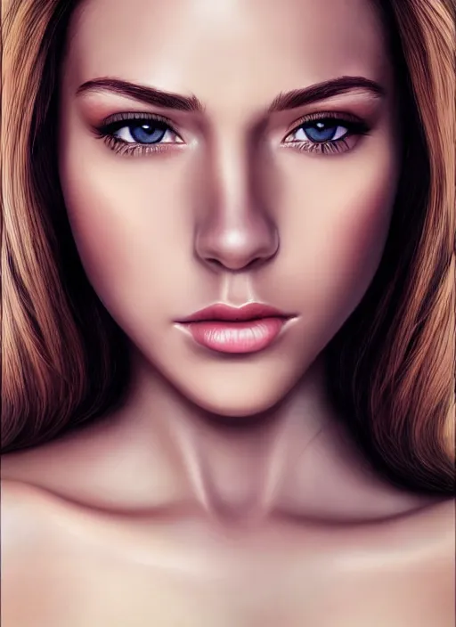 Image similar to a gorgeous female, photo by david bailey, realistic, smooth face, perfect eyes, symmetrical, full body shot, wide angle, sharp focus, 8 k high definition, insanely detailed, intricate, elegant, art by artgerm