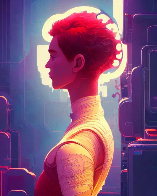 Image similar to portrait of a beautiful woman monster astronaut, intricate abstract. cyberpunk, intricate artwork, bathed in light, octane render, unreal engine, gaudy colors, greg rutkowski, loish, rhads, beeple, makoto shinkai and lois van baarle, ilya kuvshinov, rossdraws, tom bagshaw, alphonse mucha, global illumination