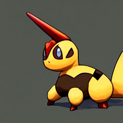 ArtStation - Pikachu Pokemon Yellow sprite remake