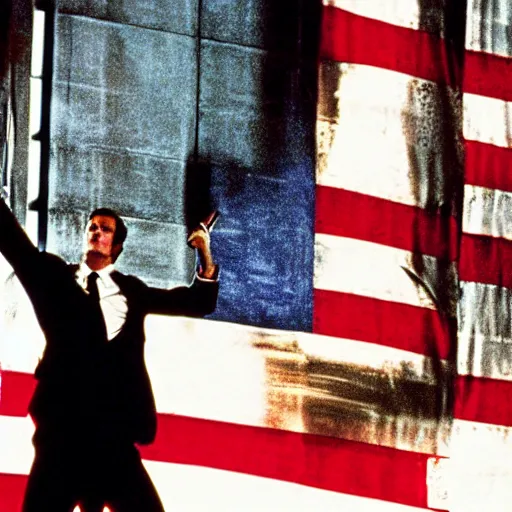 Image similar to 9/11 in American Psycho (1999)