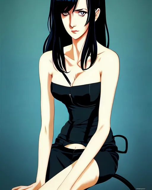 Prompt: portrait Anime as eva green casino royale bond girl, cute-fine-face, black-hair blue eyes pretty face, realistically shaded, Perfect face, fine details. Anime. casino royale, realistic shaded lighting by Ilya Kuvshinov, katsuhiro otomo, ghost-in-the-shell, magali villeneuve, artgerm, rutkowski, WLOP Jeremy Lipkin, Giuseppe Dangelico Pino, Michael Garmash, Rob Rey