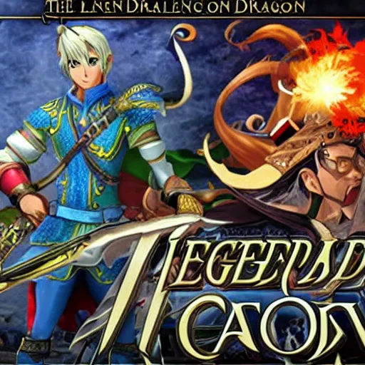 Image similar to the legend of dragoon