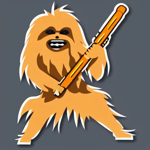 chewbacca vector