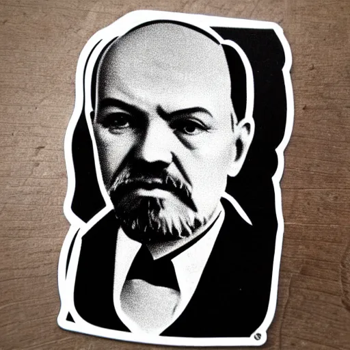 Image similar to sticker vladimir lenin