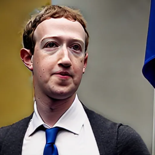Image similar to mark zuckerberg dressed as a police officer