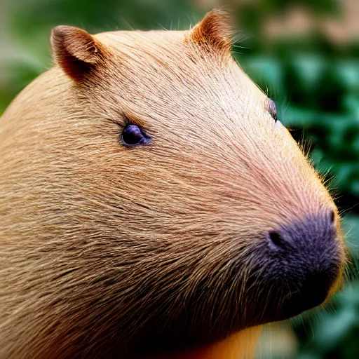 Prompt: ultra realistic capybara emoji in white background