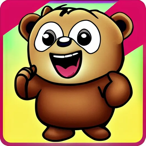 Prompt: Winni the pou, the bear with honey