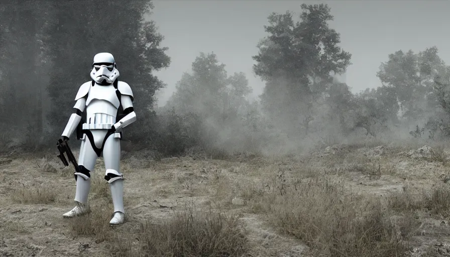 Photorealistic Rendering of a Stormtrooper in World | Stable Diffusion ...